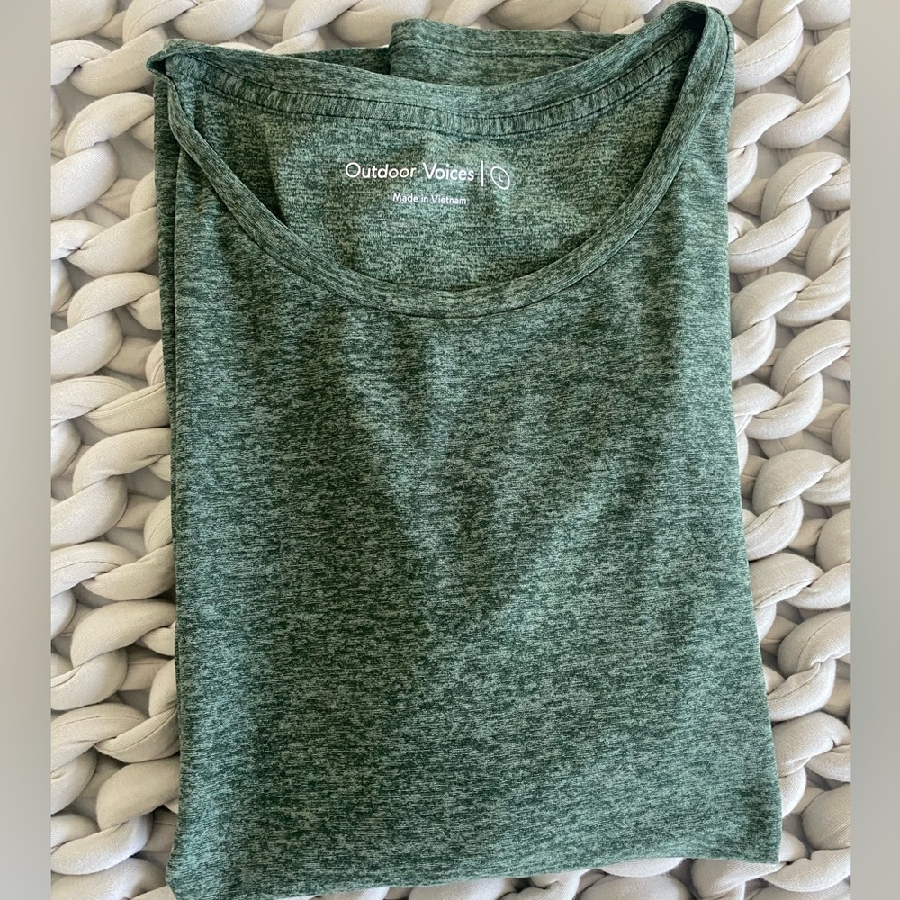 Cloudknit outdoor voices short sleeve